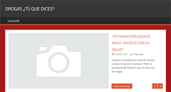 Desktop Screenshot of drogastuquedices.ugtcyl.es